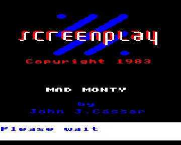 Mad Monty (1983)(Screenplay)[h TSTH][E00DFS] screen shot title